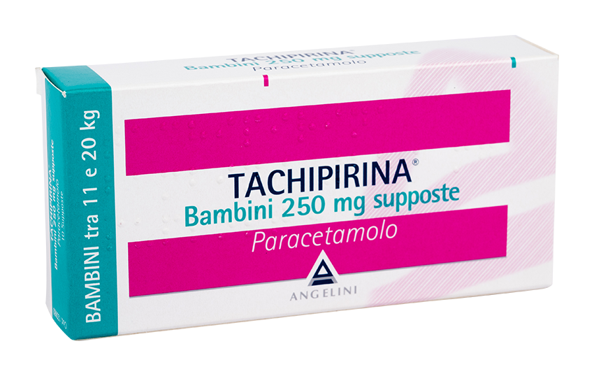 TACHIPIRINA BAMBINI SUPPOSTE 250MG